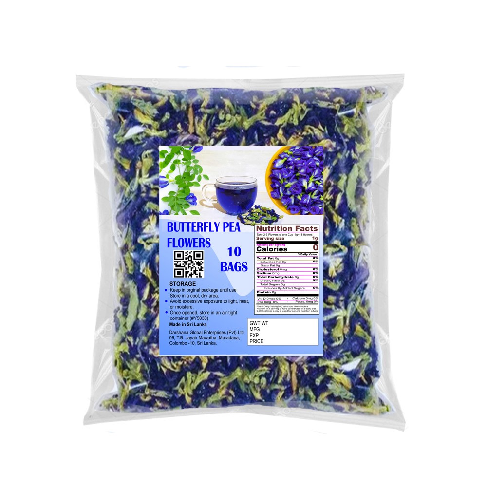 Butterfly Pea Flowers 100g