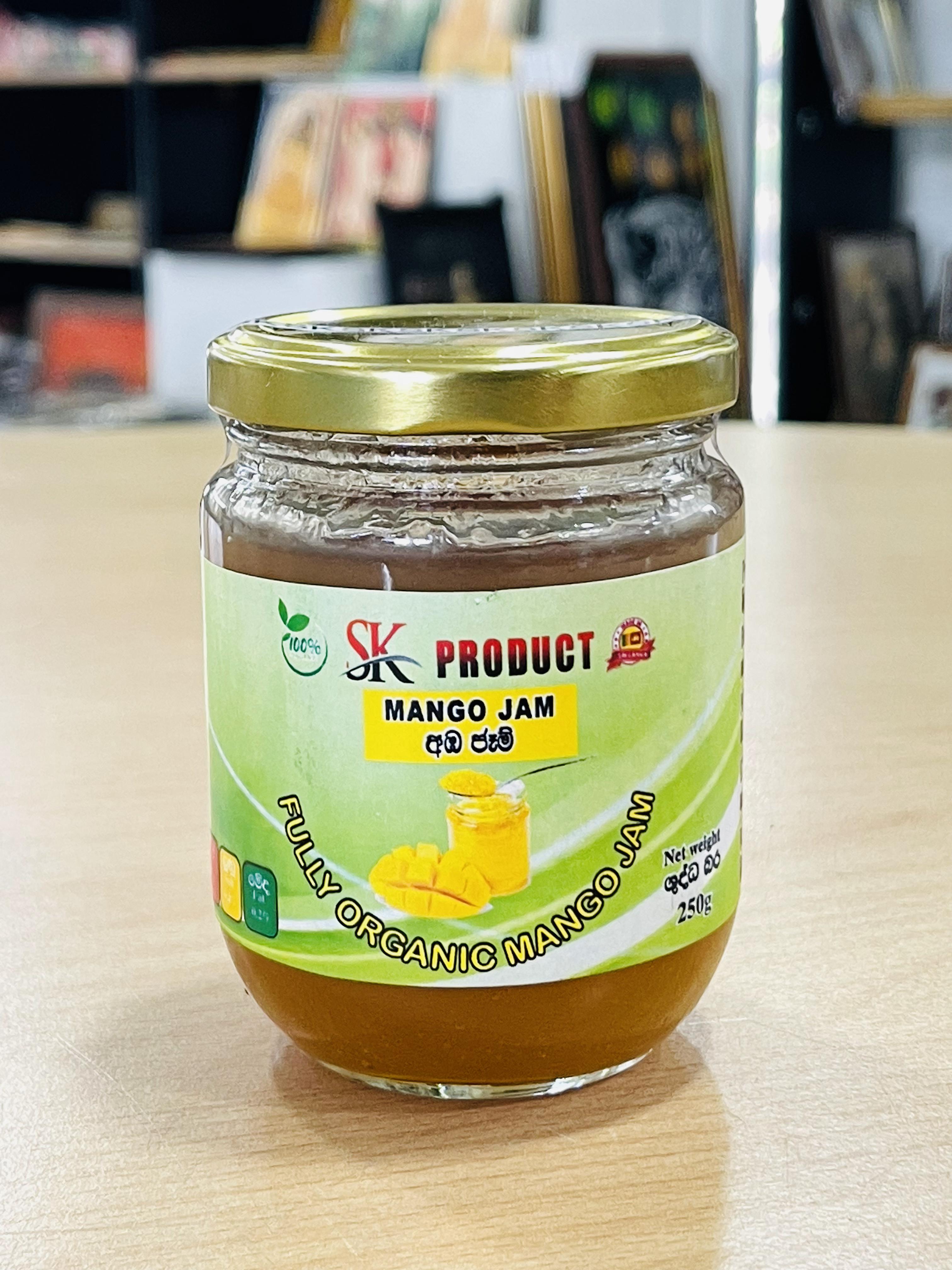 Mango Jam Bottle