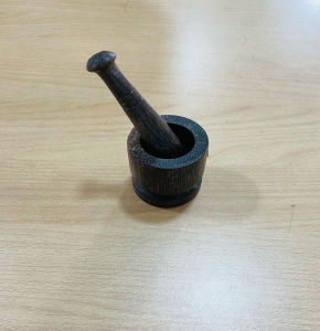 Ceylon Handmade Wooden Mortar and Pestle Mini Wangediya