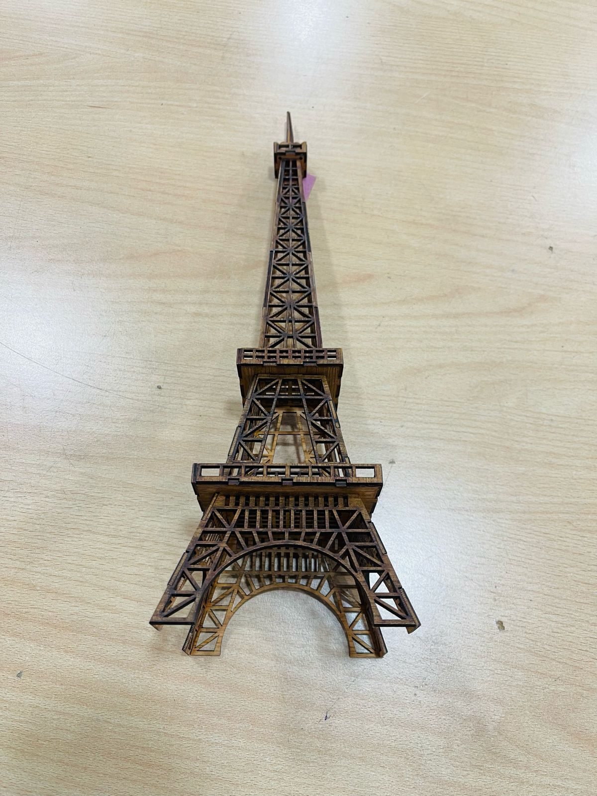 Wooden Eiffel Tower Design