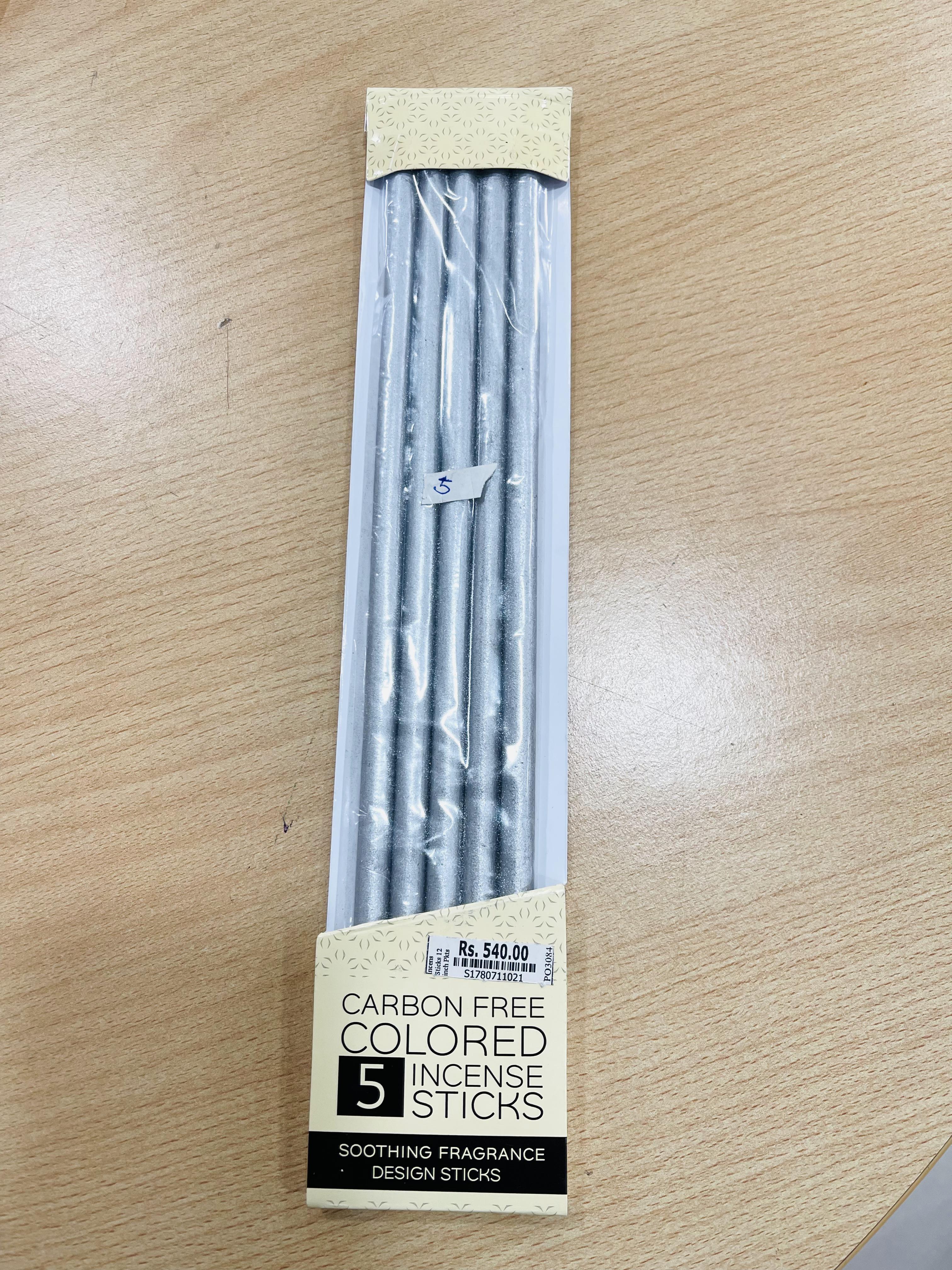 Carbon Free Coloured Incense Sticks 5 sticks